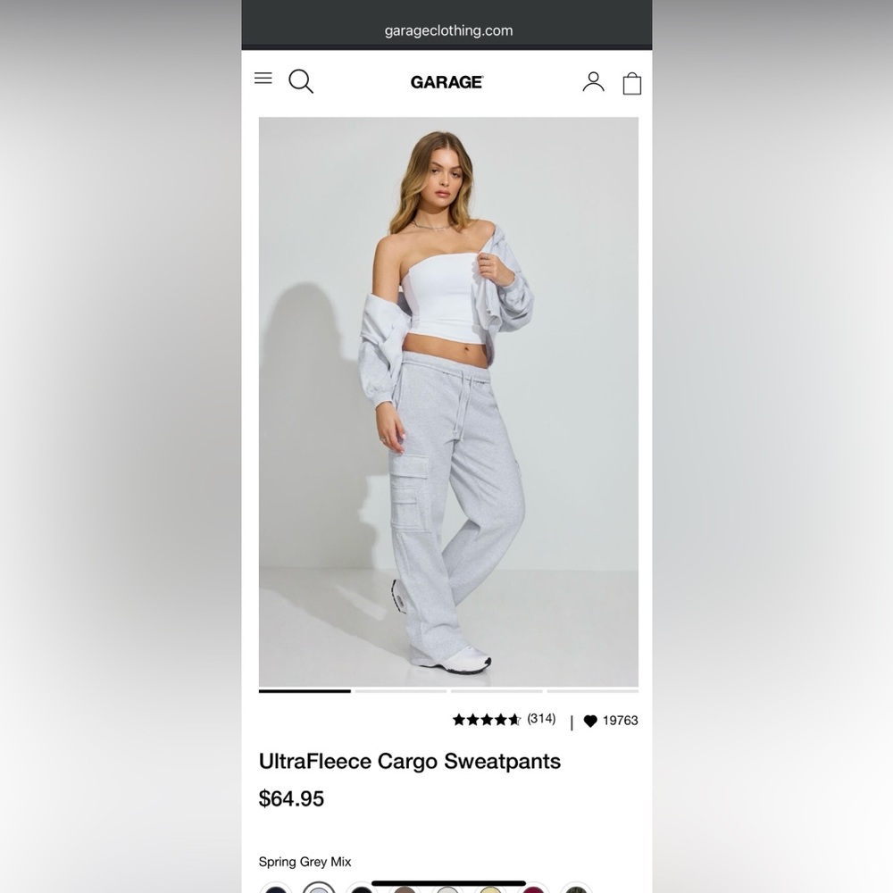 GARAGE UltraFleece Cargo Sweatpants